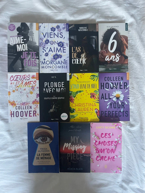 lots livres romance