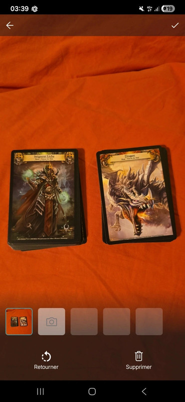 Deck hero realms dragon et seigneur liche