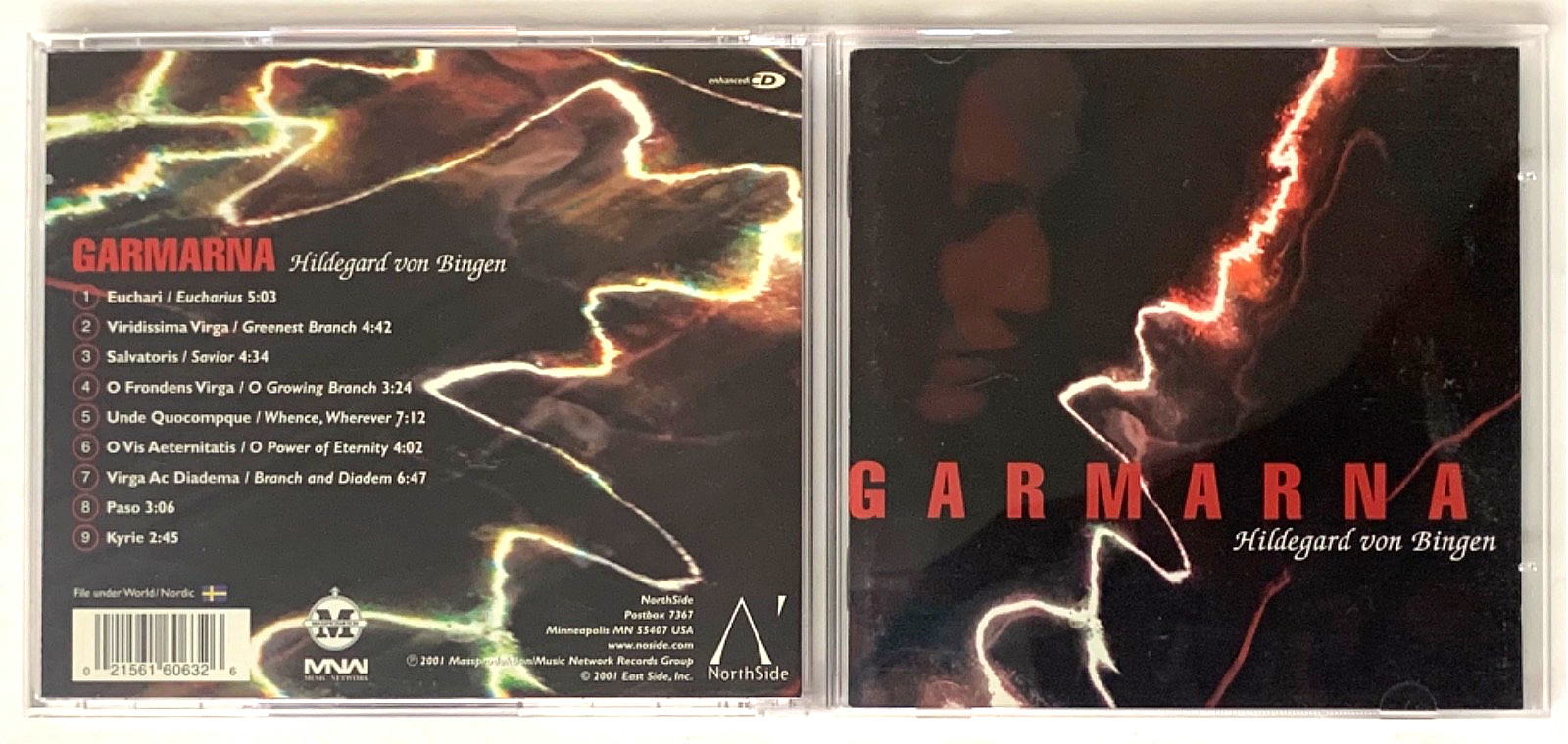 GARMARNA Hildegard Von Bingen AUDIO CD Northside 2001 Nordic VERY GOOD Norway