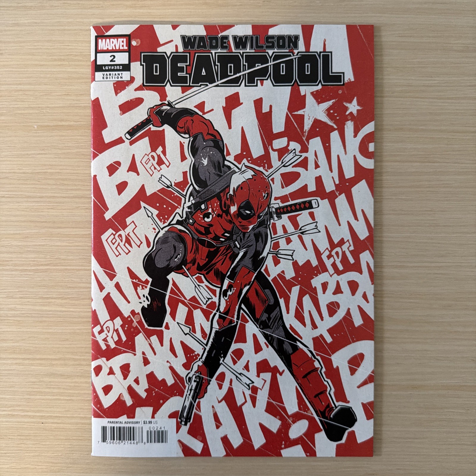 Wade Wilson Deadpool #2 Michael Walsh Variant Benjamin Percy Geoff Shaw (2026)