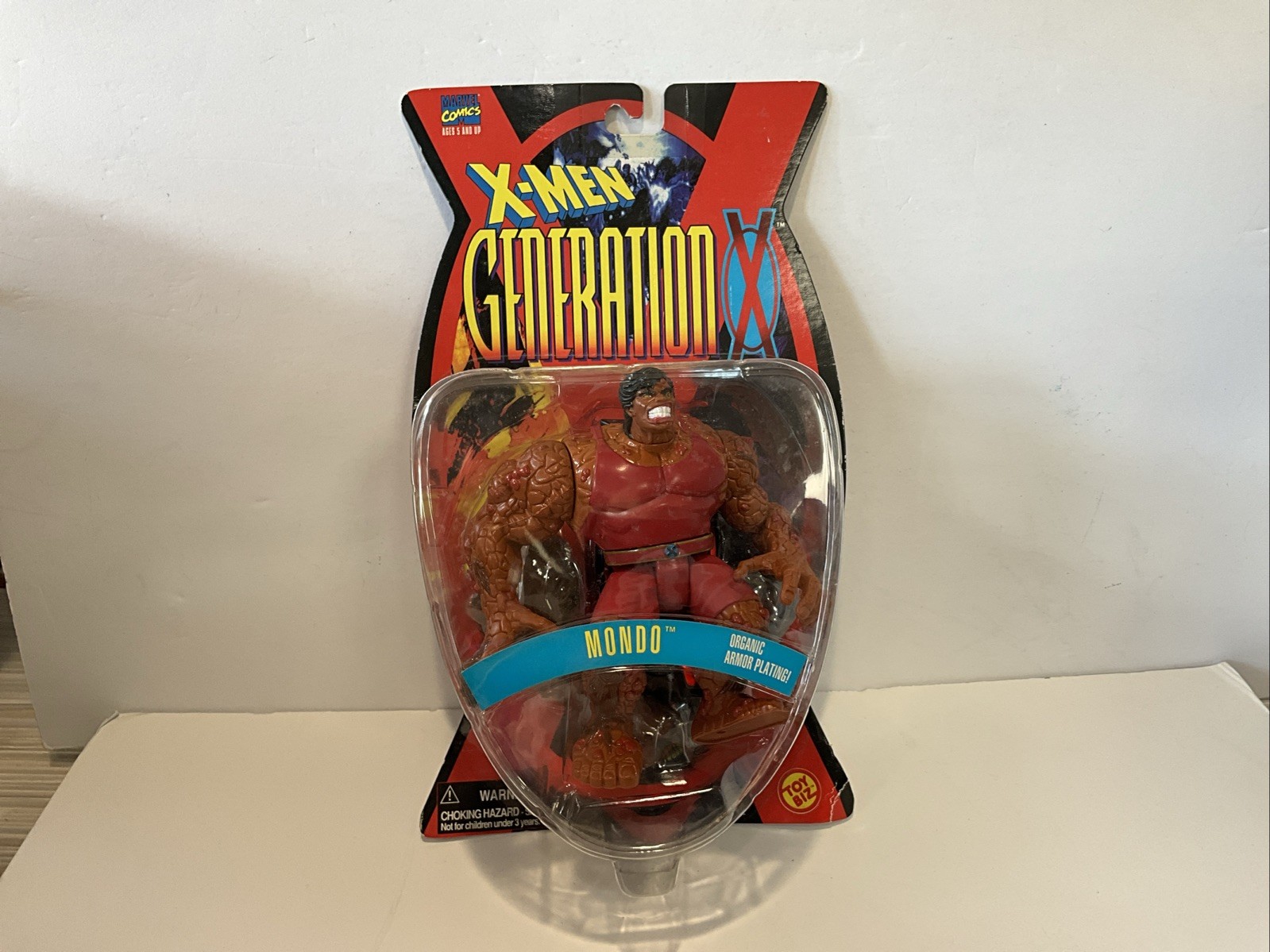 X Men Generation X Mondo Marvel Action Figure Organic Armor Plating Toy Biz 1996