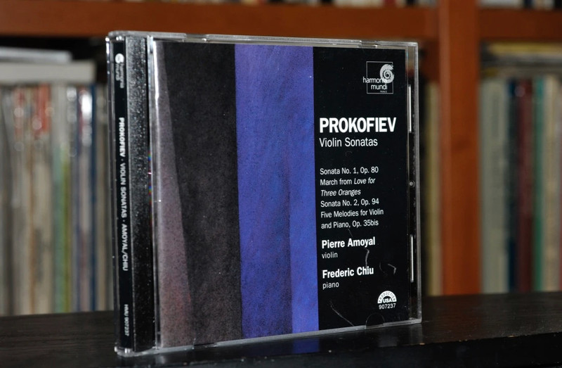 Prokofiev : Violin sonatas /P. Amoyal /F. Chiu*Harmonia cd