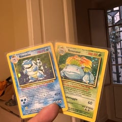 Blastoise set base & Venusaur set base
