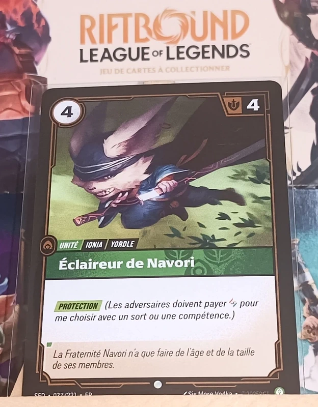 Éclaireur de Navori 037/221 - Riftbound League of Legends - Armes Spirituelles