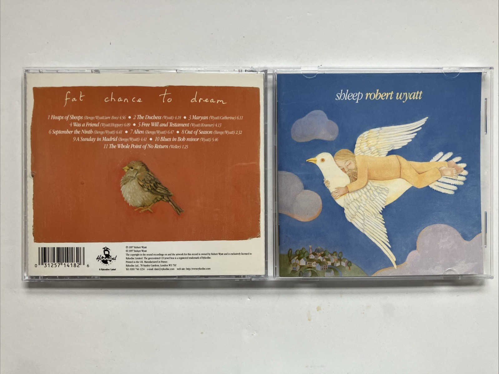 Shleep by Robert Wyatt (CD, Oct-2003, Hannibal Records) Very Good Condition
