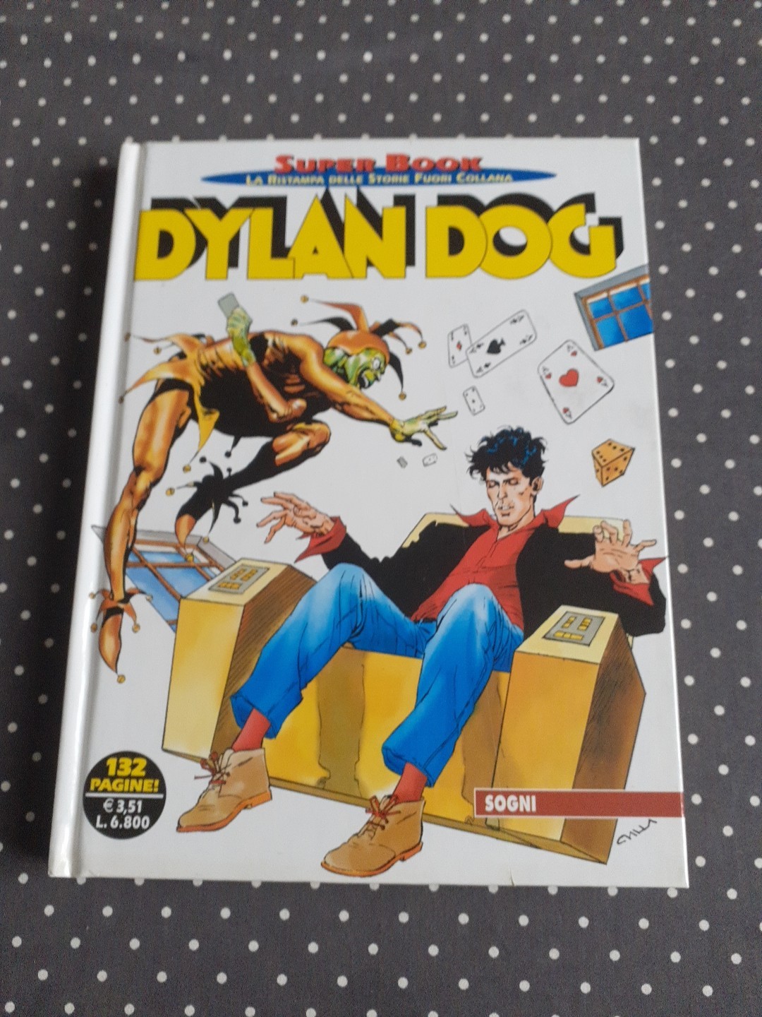 FUMETTO DYLAN DOG COLLEZIONE  SUPER BOOK  NUMERO 21 SOGNI  BONELLI EDITORE.