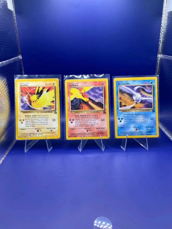 Carte Pokémon promo Electhor Sulfura Artikodin