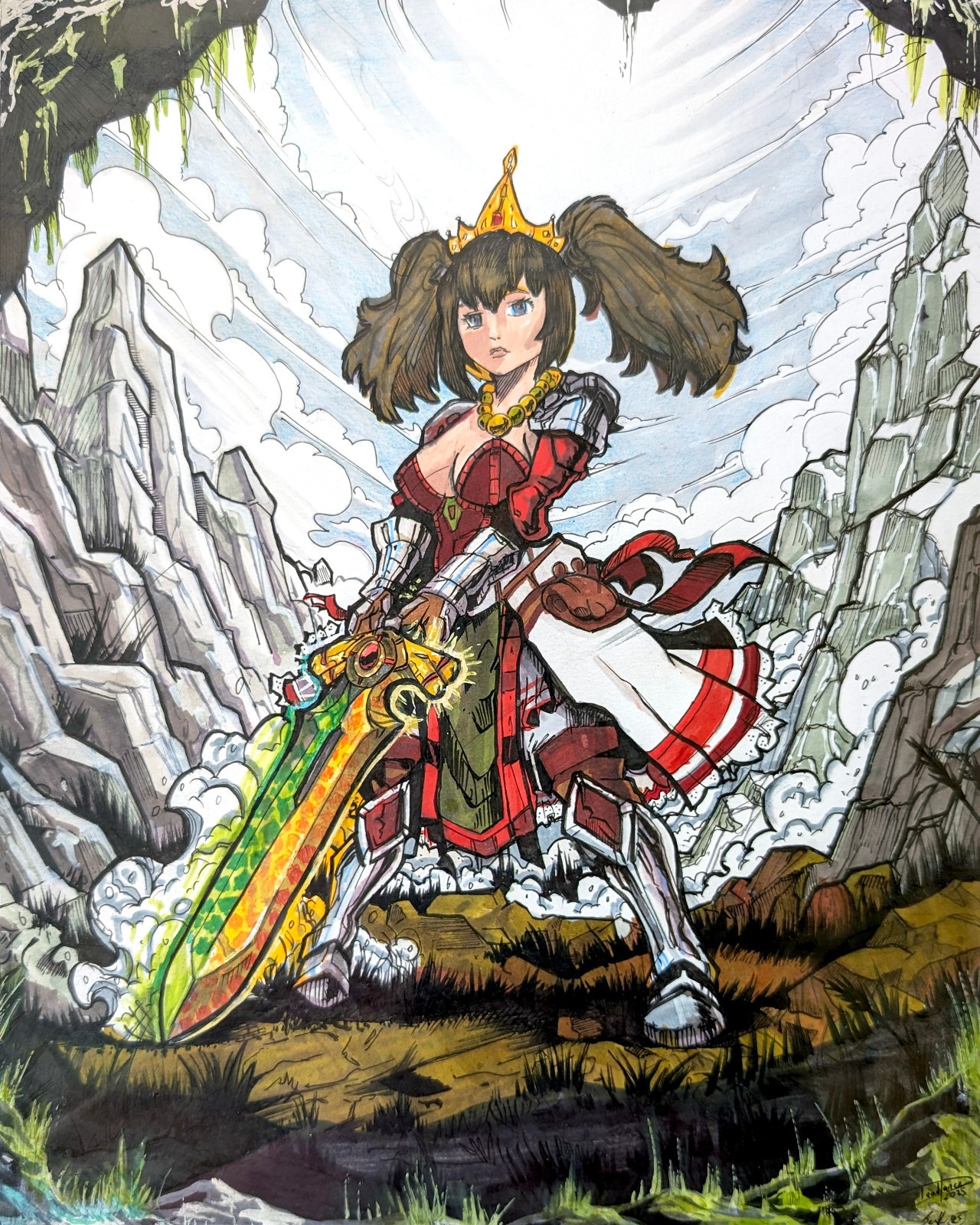 ACEO PRINT Mabel Forge and Frontier Art Token Trading Card Deadlance