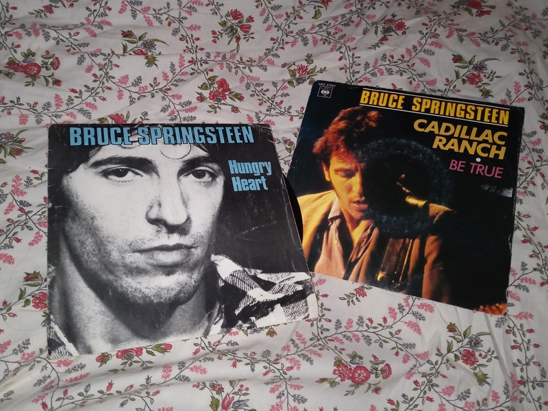 2 Singles vinyl Bruce Springsteen