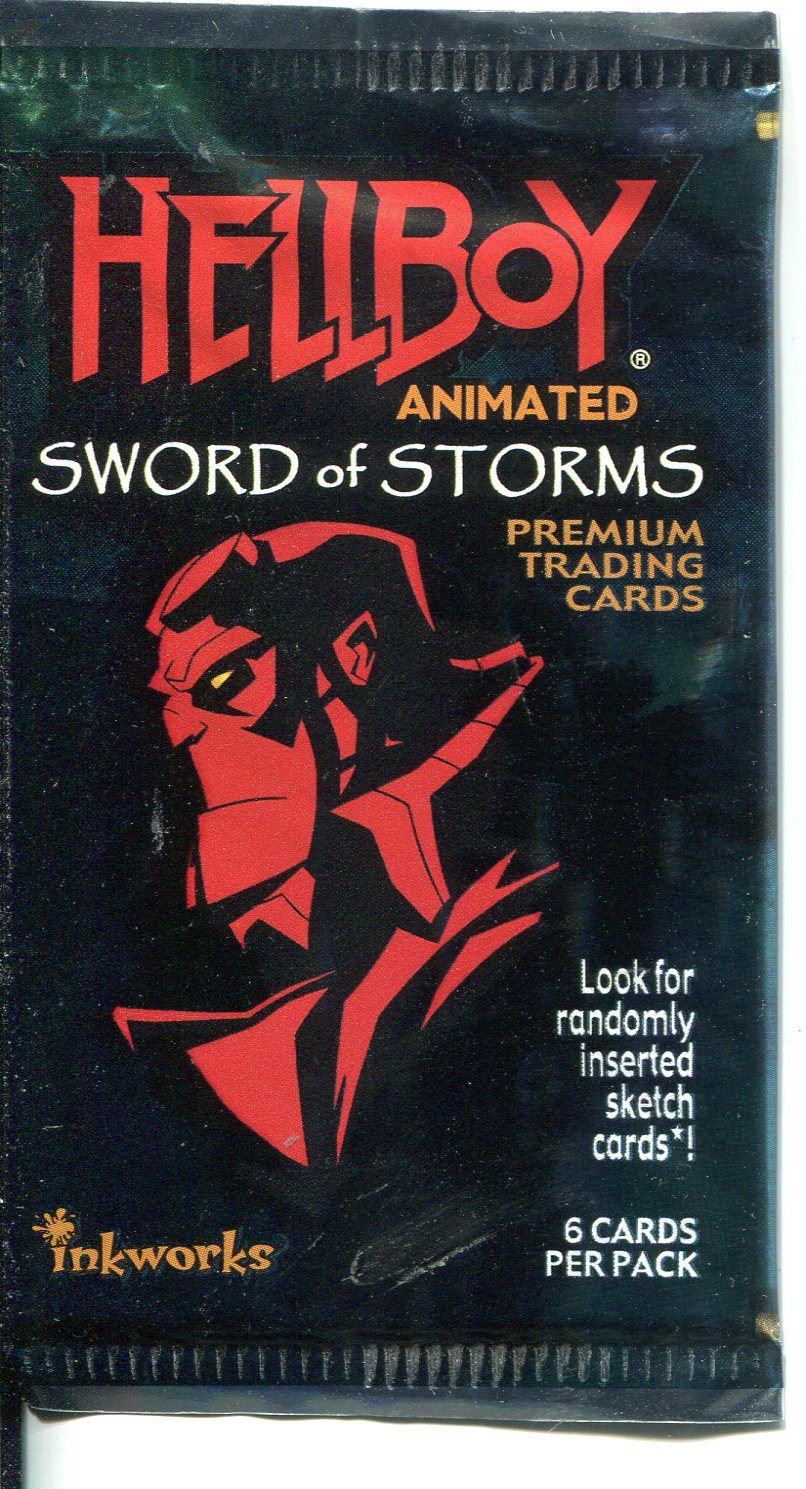 Hellboy Animated Factory Sealed Hobby Packet / Pack