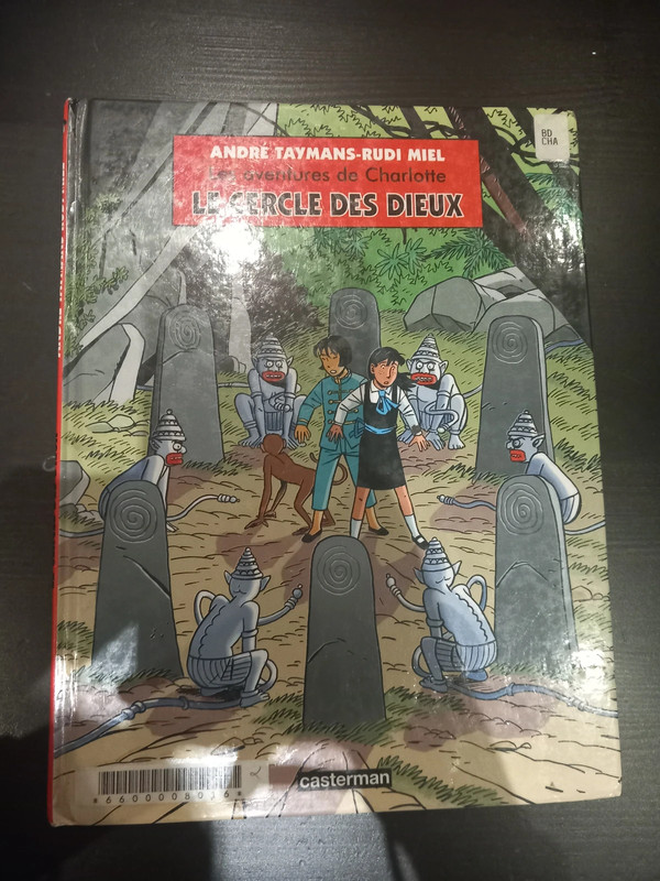 BD Les Aventures de Charlotte Tome 5 : Le Cercle des Dieux - Taymans & Miel (Casterman)