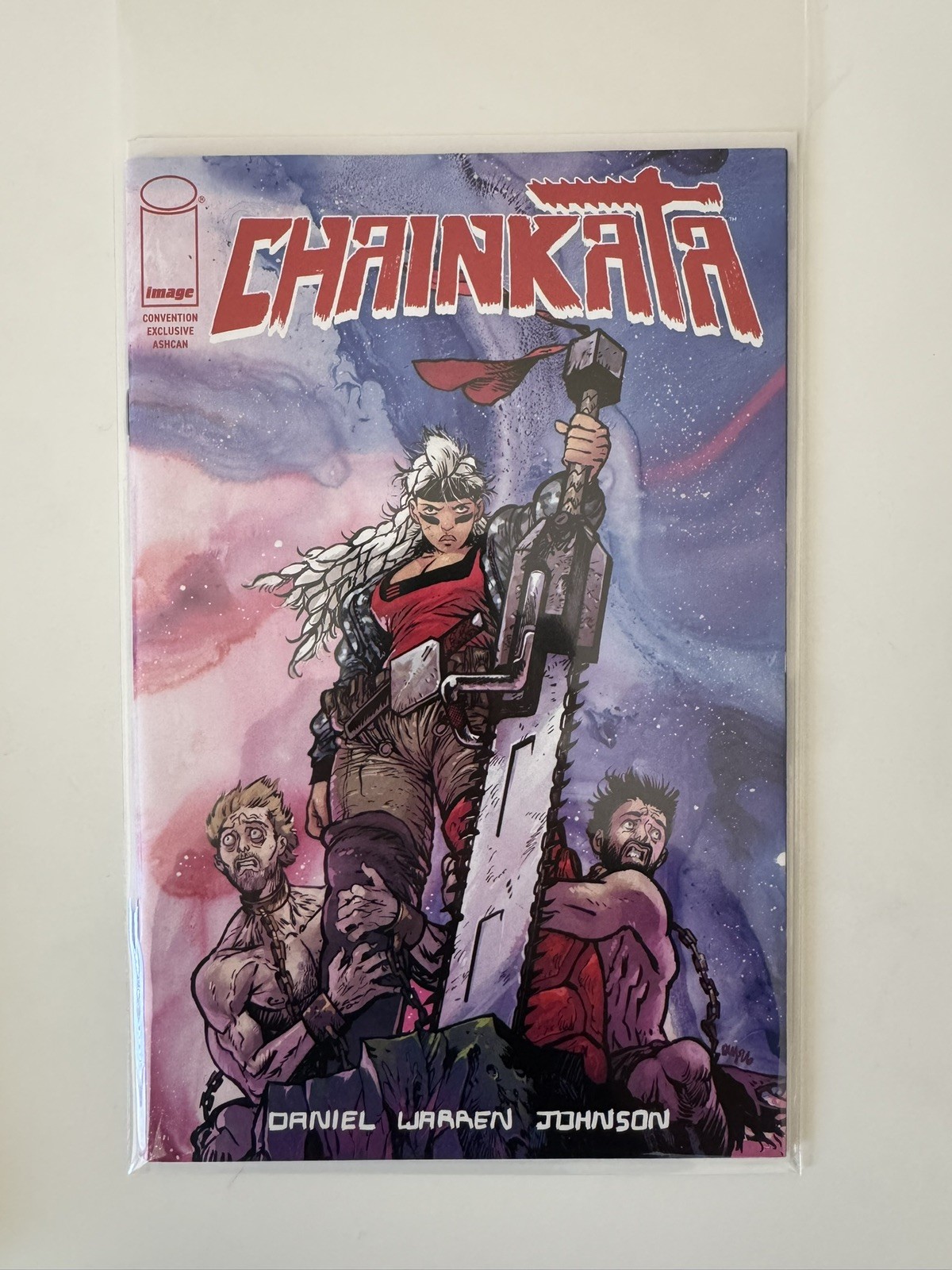 Chainkata #1 Ashcan Image SDCC 2026 esclusivo Daniel Warren Johnson DWJ LE 500