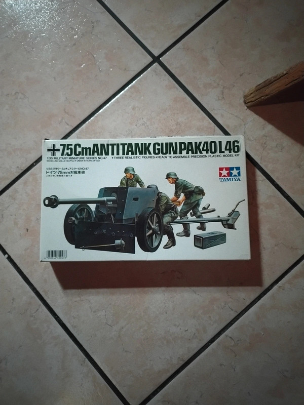 Tamiya 1/35 antitank pak40/l46 germany