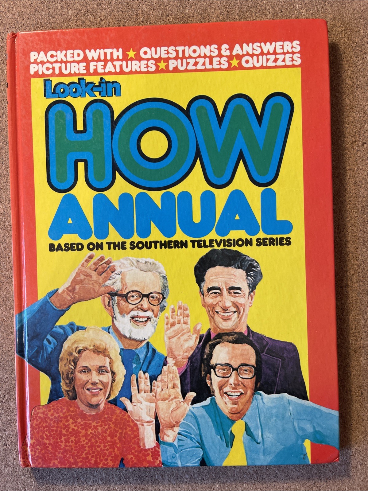 Look-In How Annual 1975 Good Cond. Unclipped, Crossword completed
