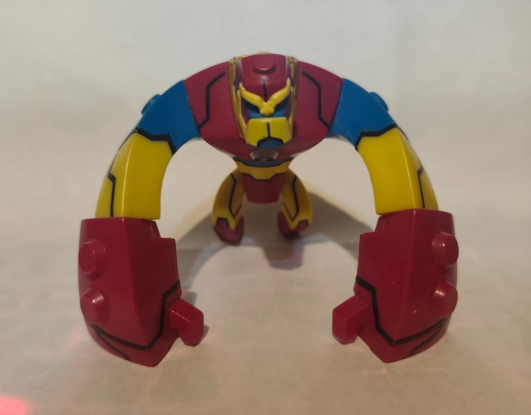 Cartoon Network Bandai 2011 Ben 10 Omniverse Bloxx Cartoon Action Figure 3.5"