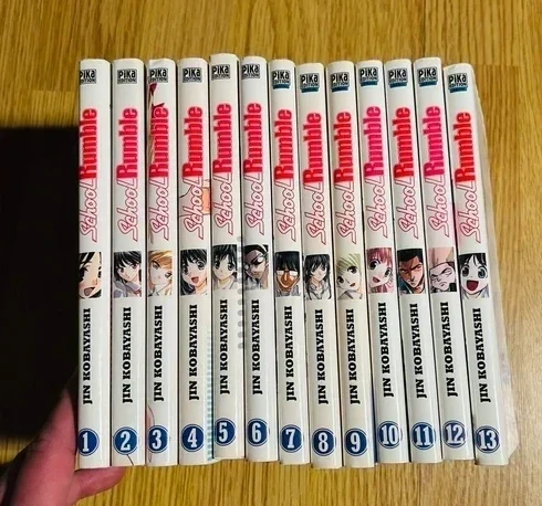 School rumble shojo manga mignon bd japon kawaii