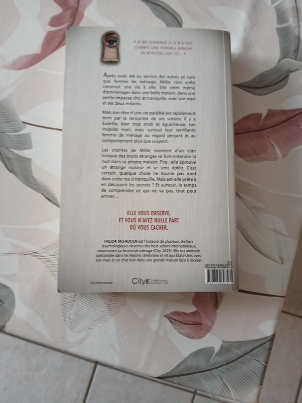 Livre la femme de ménage voit tout