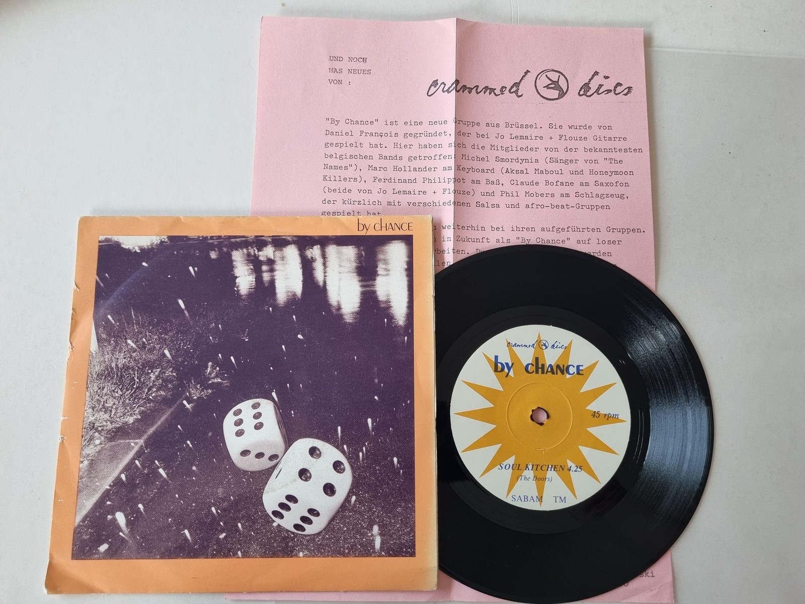 By Chance - Soul Kitchen 7'' Vinyl Belgium