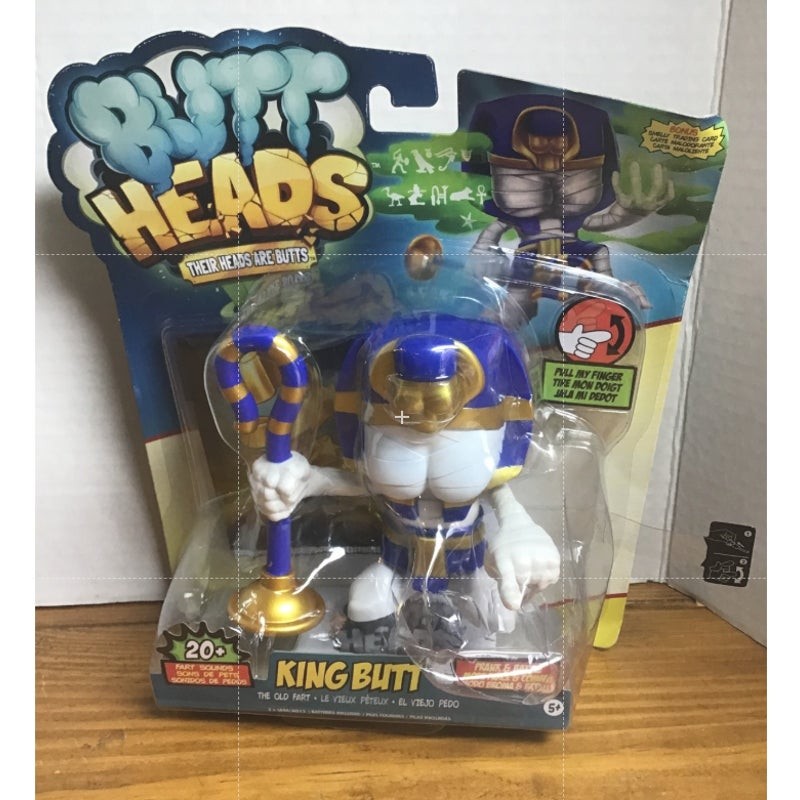 WowWee Buttheads King Butt Interactive Farting Action Figure Sealed