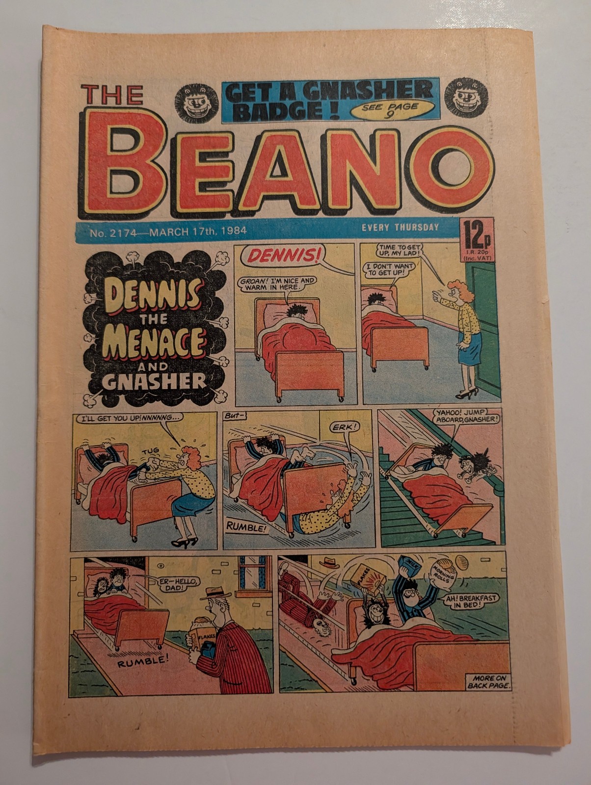Beano Comic No 2174, March 17th 1984.