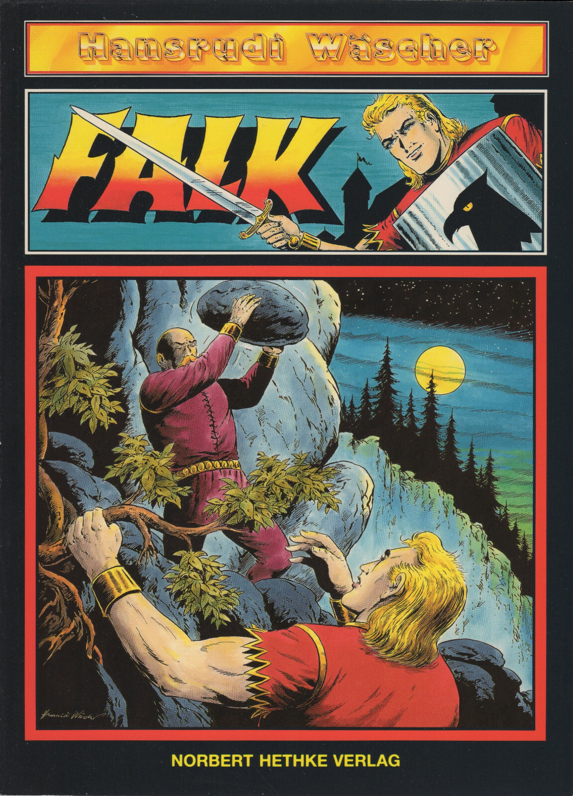 FALK - Edizione da Collezione Volume 3 - Editore Hethke, 56 pagine, colore, ottimo