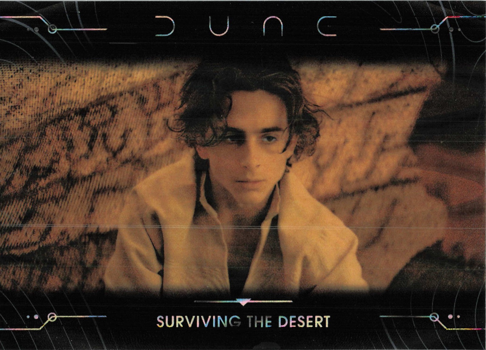 2025 Topps Chrome Dune Surviving The Desert Raywave rifrattore #63
