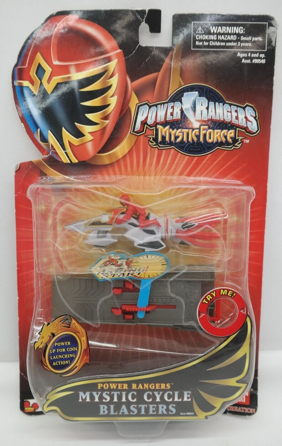 Bandai Power Rangers Mystic Force Mystic Cycle Blasters Red Ranger    WE