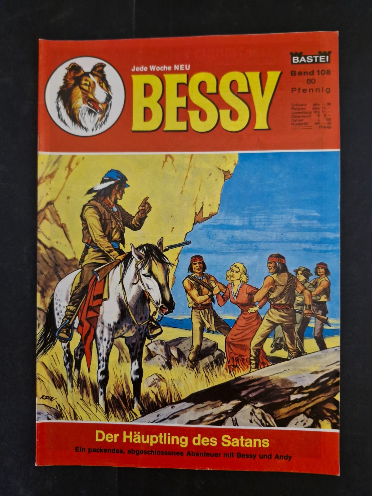 Fumetto Bessy n.108 (Bastione 1ª Edizione) Z1