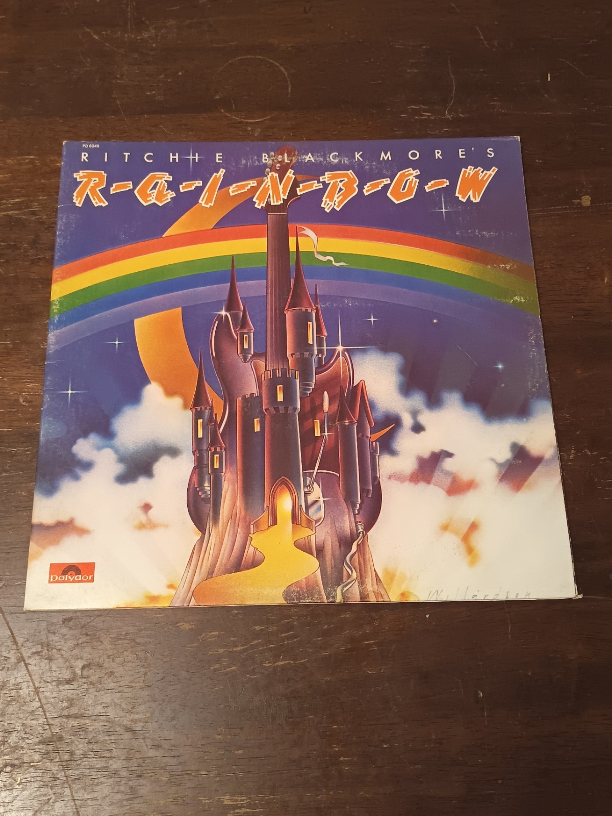 Rainbow - Ritchie Blackmore's Rainbow Vinyl LP 1975 Polydor PD 6049 Gatefold 