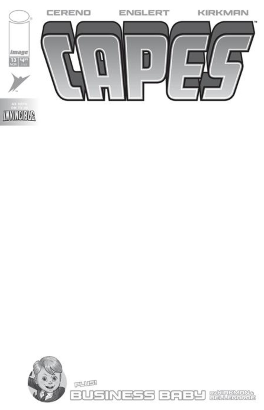 INVINCIBLE UNIVERSE CAPES #13  **CVR F BLANK SKETCH** PRESALE 11/25/26