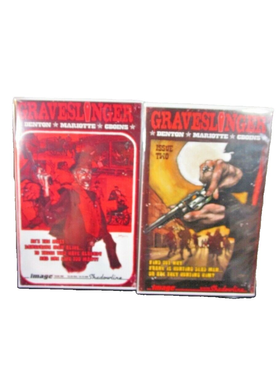 Graveslinger #1 & 2 Run Set 2007 Image Comics 