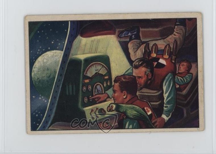 1951 Bowman Jets razzi astronauti liberi da gravità #7 1n94