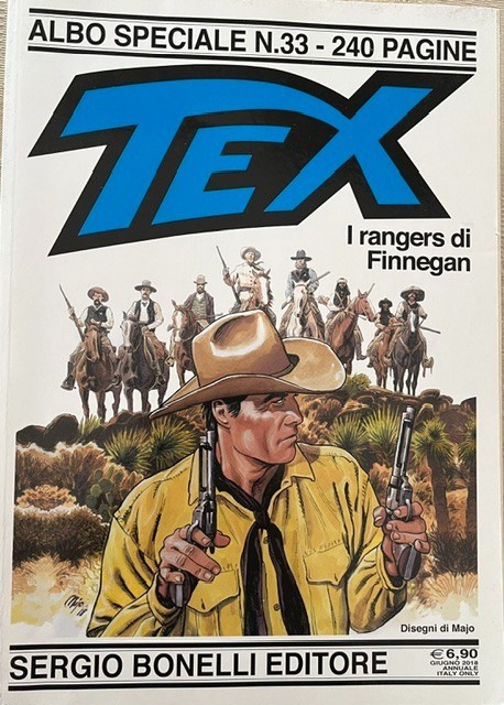 TEX ALBO SPECIALE #33 TEXONE - I RANGERS DI FINNEGAN