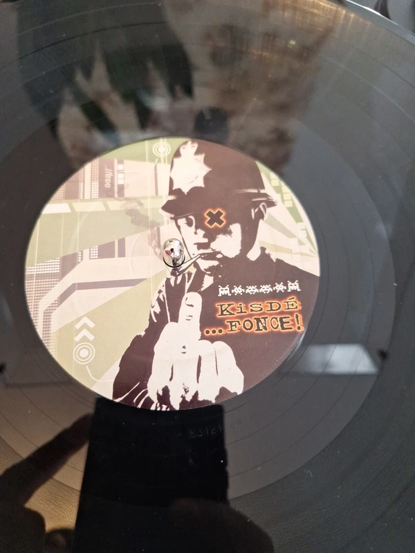 Vinyle techno rave