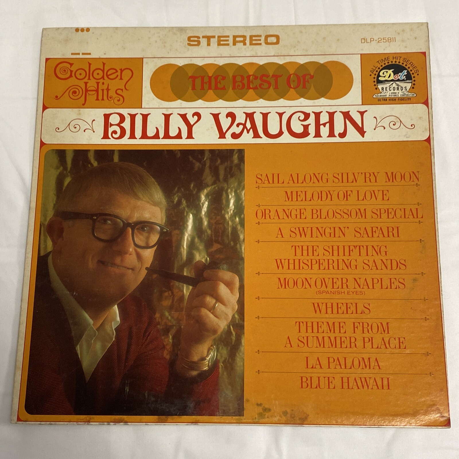 Billy Vaughn The Best Of Golden Hits DLP-25811 Stereo LP Vinyl Records