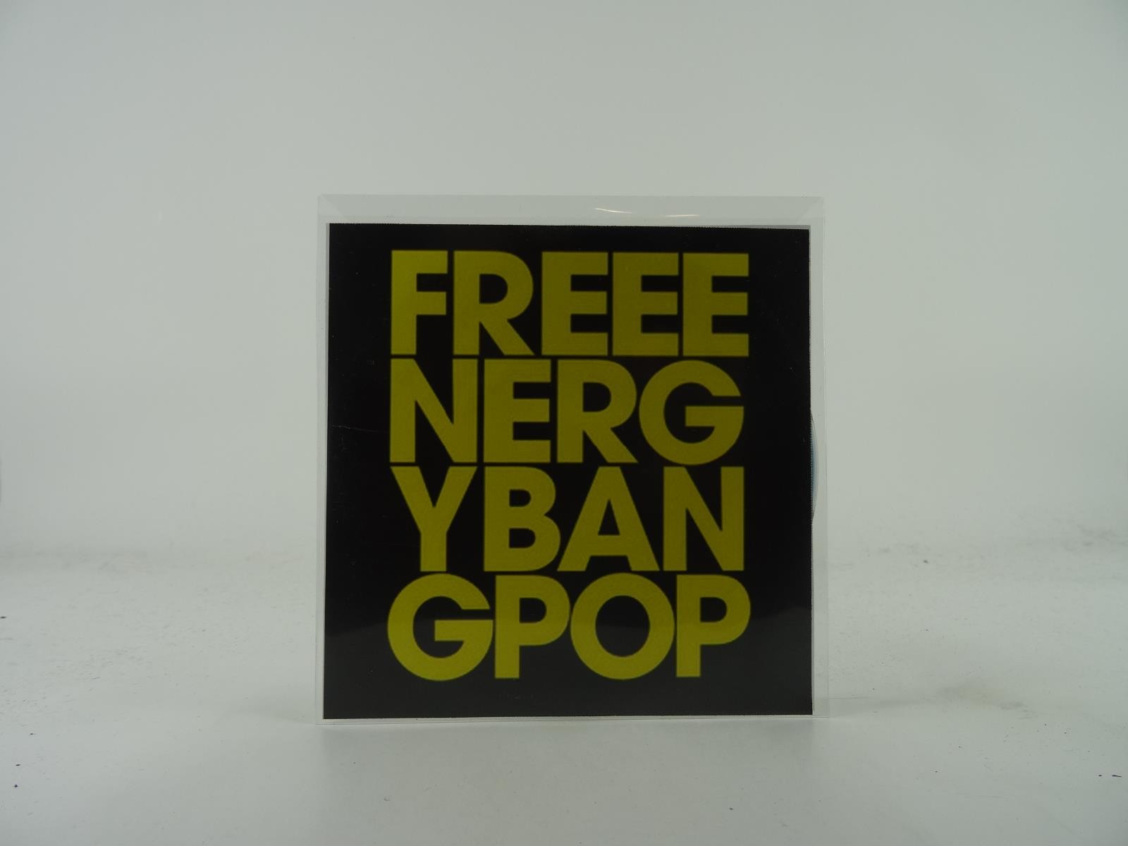 FREE ENERGY BANG POP (A13) 1 Track Promo CD Single including Picture Sleeve VIRG