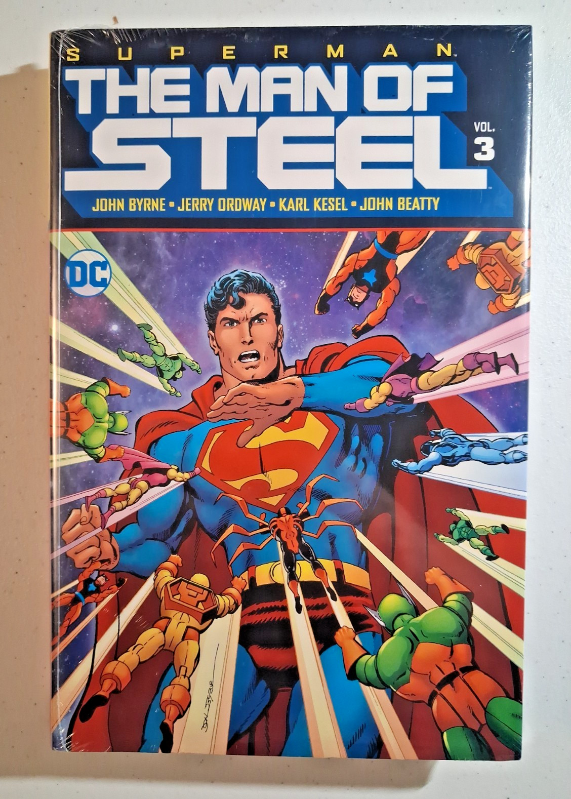 Superman: The Man of Steel Vol. 3 by John Byrne New Sealed Hardcover DC Comics