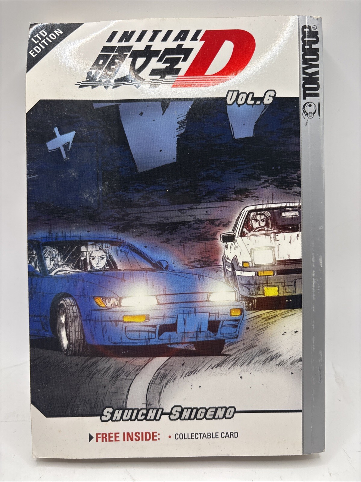 Initial D Vol 6 Shuichi Shigeno manga inglese Tokyopop singolo tascabile