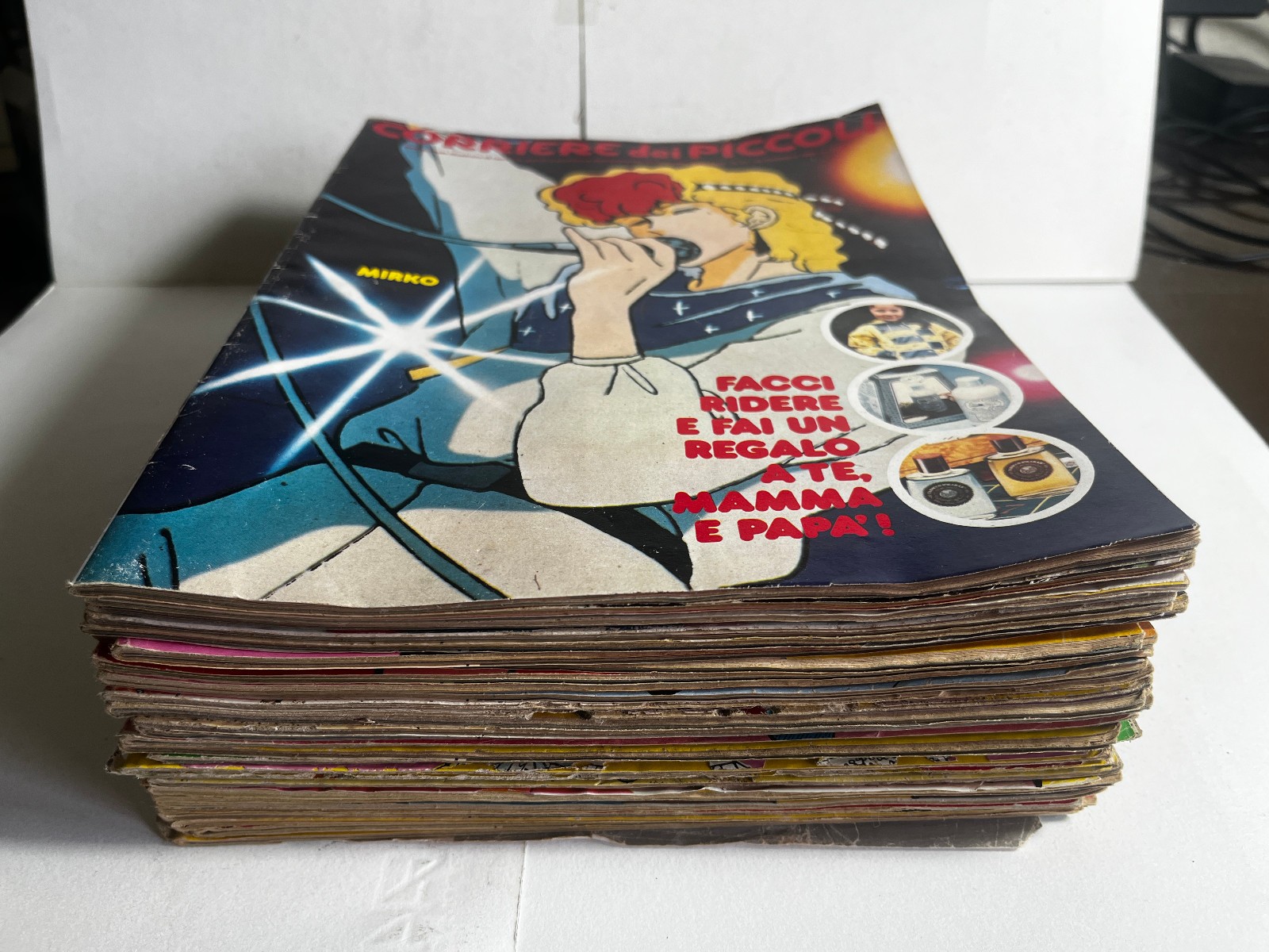 LOTTO 29 CORRIERE DEI PICCOLI ANNO 1985-GEORGIE-PUFFI-POOCHIE-CREAMY-STEFI ETC