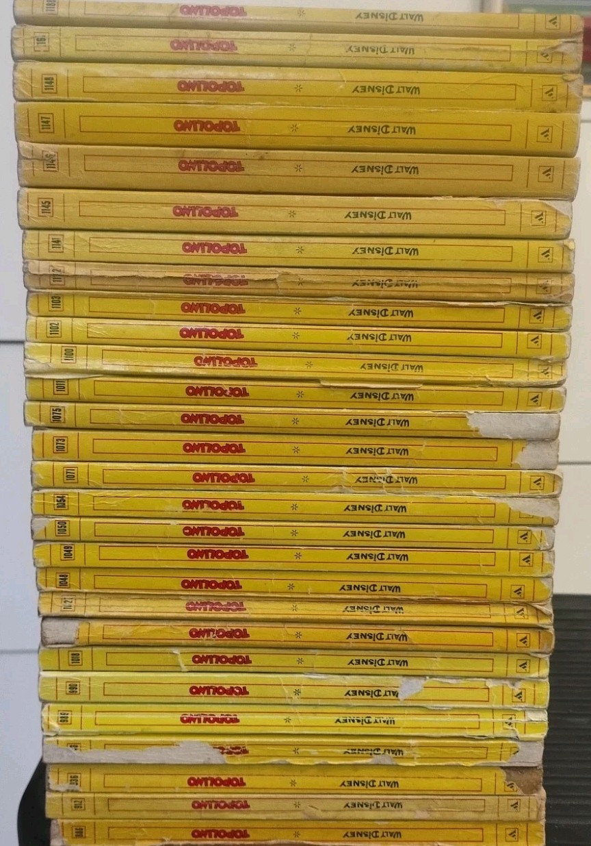 Lotto Topolino Di 28 Numeri, Serie 800-900-1000-1100. Disney 