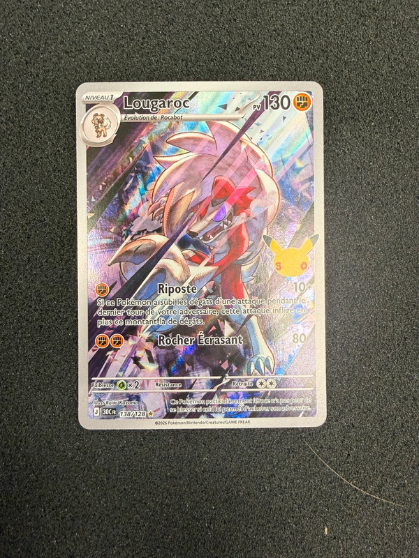 Pokémon lougaroc 138/128