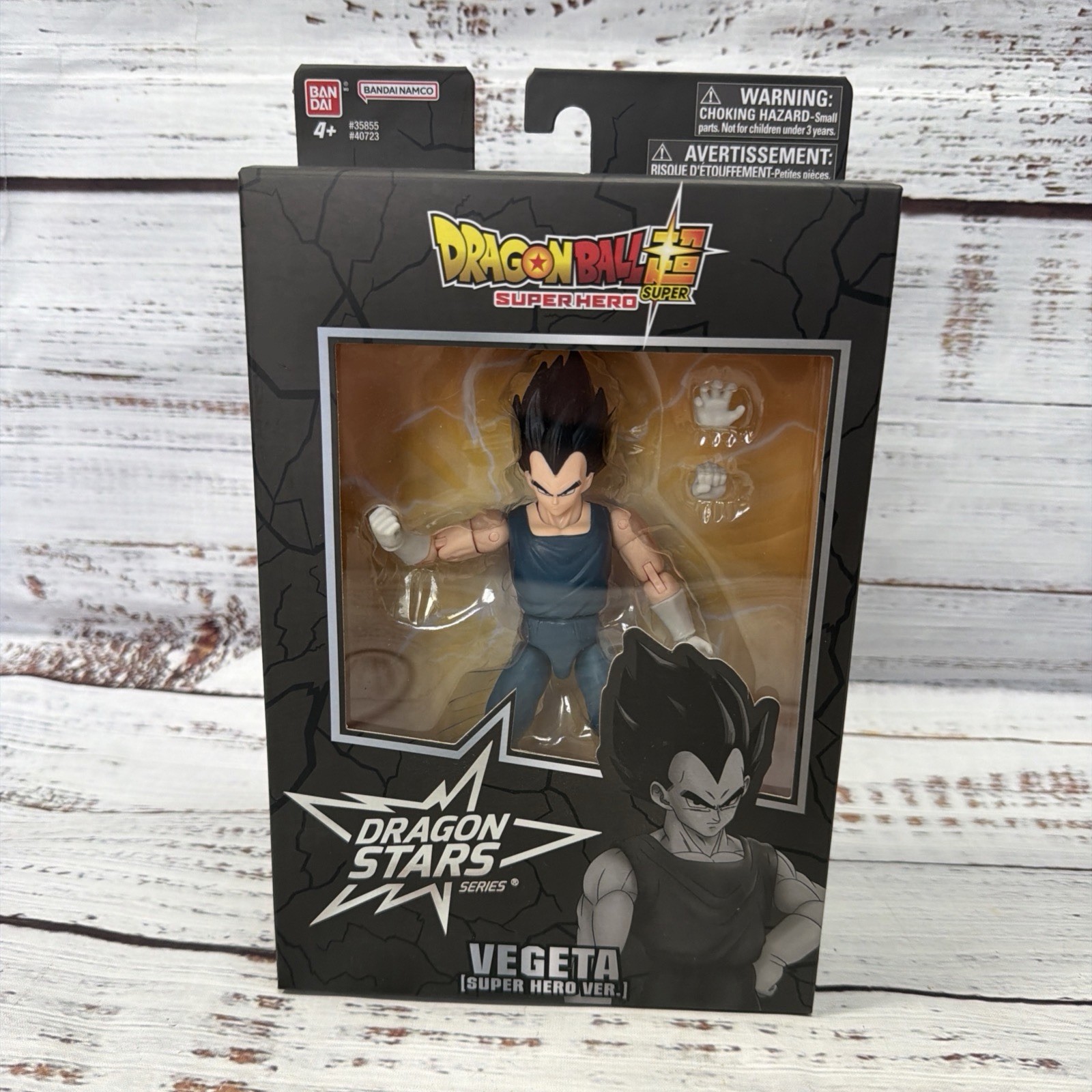 Modellino Vegeta Super Hero Bandai Dragon Ball Dragon Stars Series NUOVO
