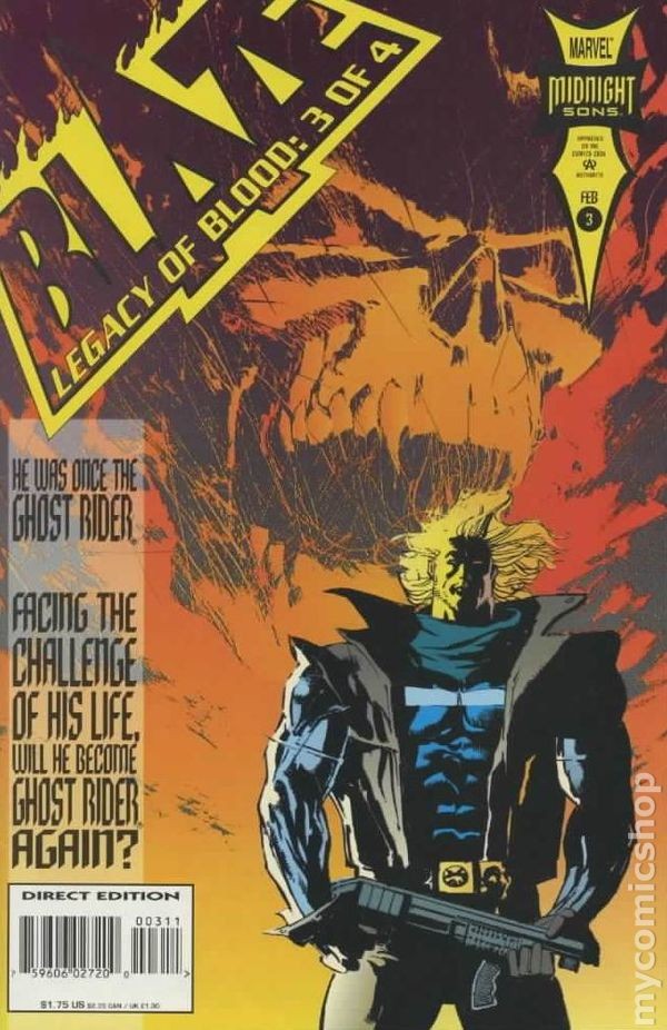 Blaze Legacy of Blood #3 FN 1994 Stock Image