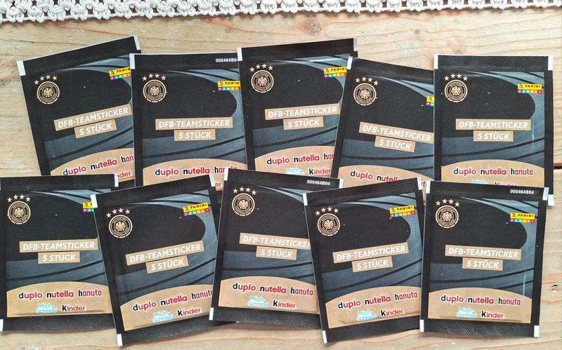 Ferrero Panini Sticker neu 50 Sticker
