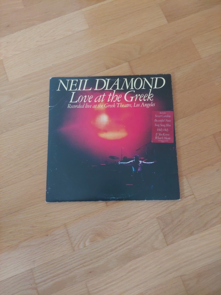 ORIGINAL NEIL DIAMOND Love at the Greek 1977 NEVER BEEN PLAYED MINT