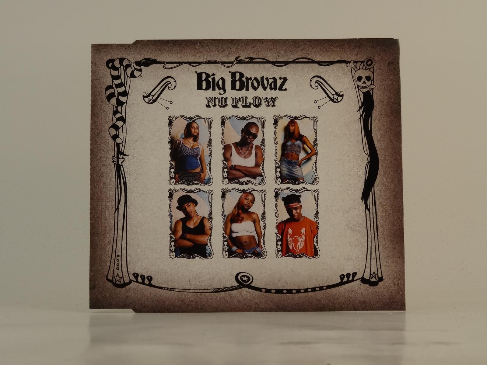 BIG BROVAZ NU FLOW (G48) 4 Track CD Single plus Picture Sleeve EPIC