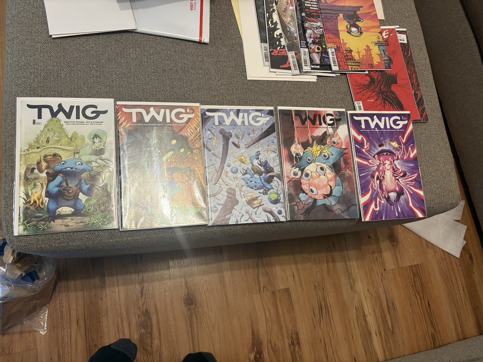 Twig #1-5 Complete Set Skottie Young, Kyle, Peach Momoko Image Comics (2022)