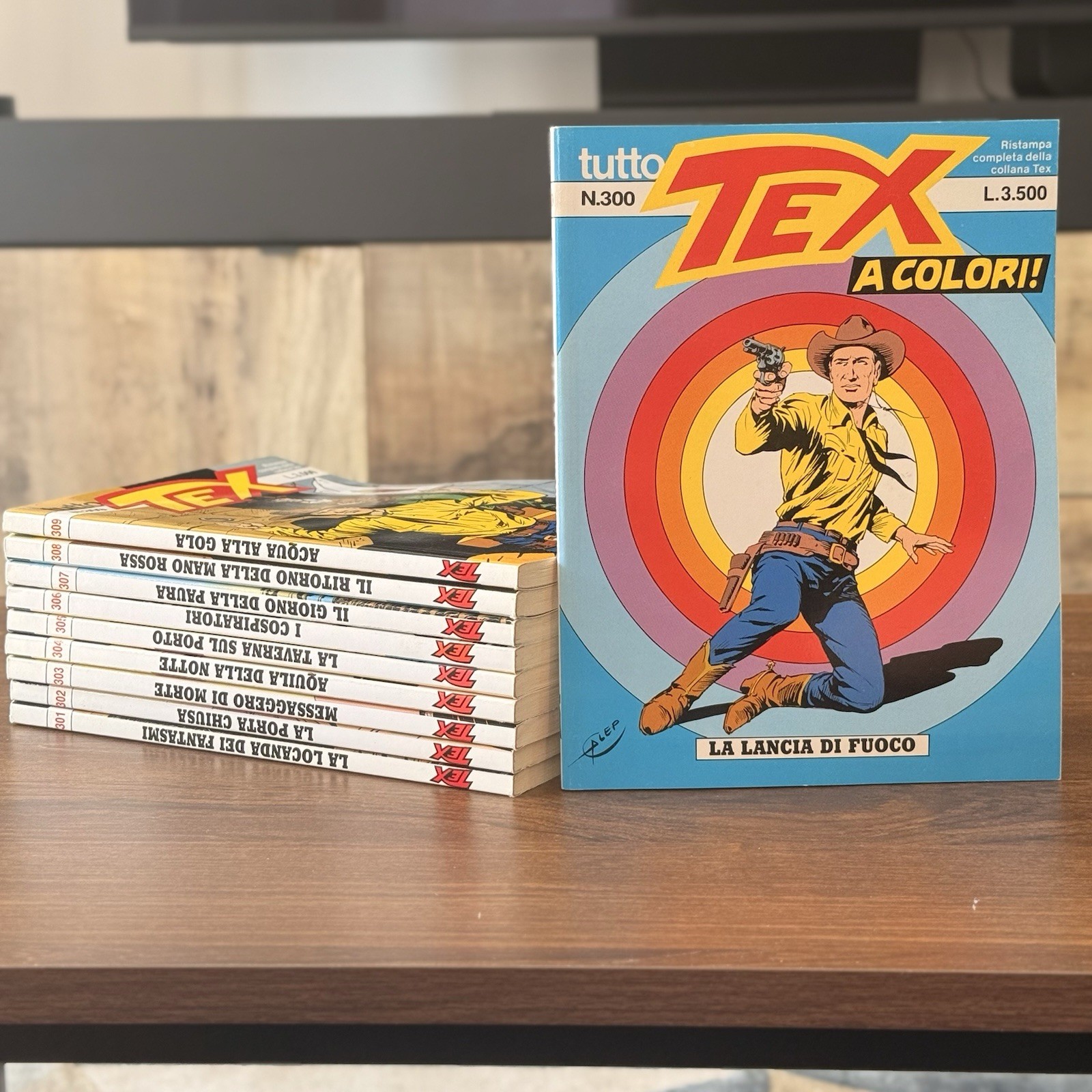 Lotto Tutto Tex-300/309- Sergio Bonelli-  condizioni ottime