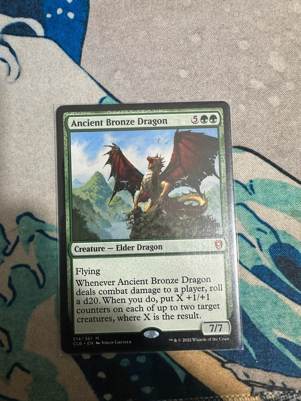 Ancient bronze dragon