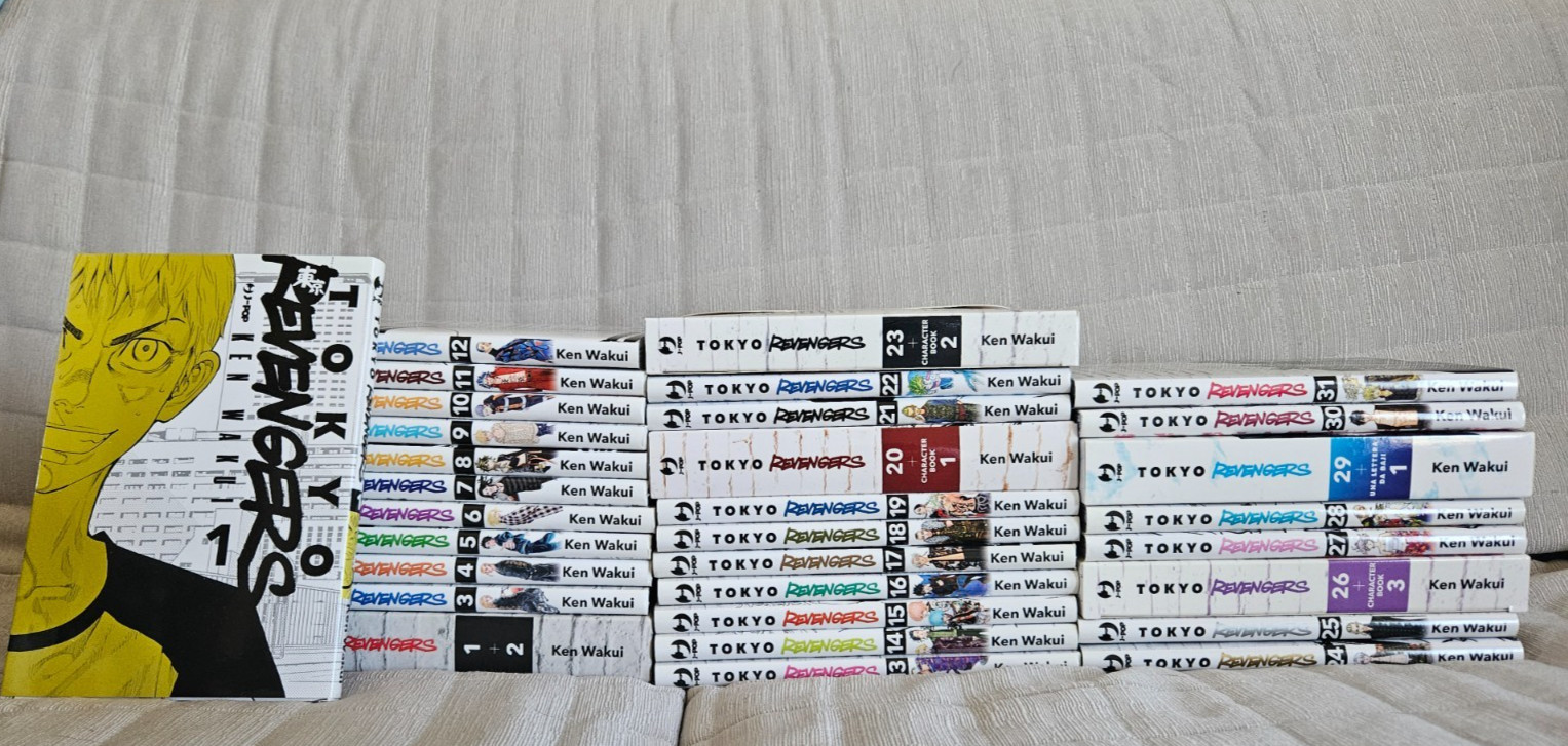 Tokyo Revengers Manga 1-31 (J-POP) + Vol 1 Variant ALF + Cofanetti 1a Edizione